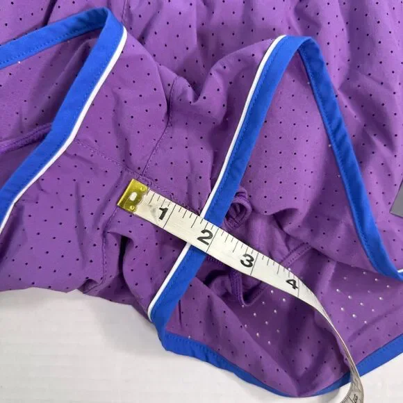 Rabbit Shorts Womens Extra Large Repeats 2 Inch Running Run Meadow Violet NEW XL - Picture 13 of 14